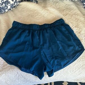 Athletics works. Running shorts.